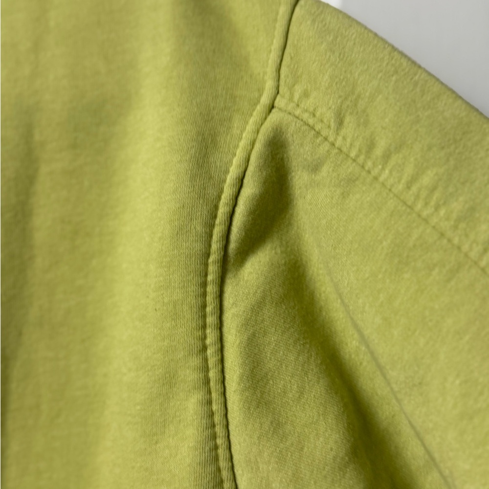 Zara sweatshirt, S, cropped, celery green, long sleeves sleeves NWOT - Picture 8 of 8